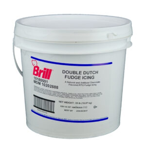 Brill Chocolate Double Dutch Fudge Icing, 35 Pounds