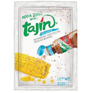 Tajin Low Sodium Seasoning Single Serve Packet, 0.035 Ounce, 1000 Per Case