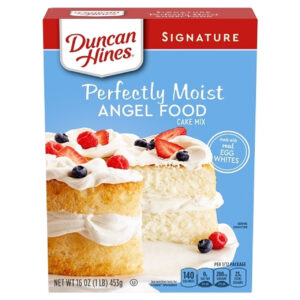 Duncan Hines Angel Food Cake Mix, 16 Ounce, 12 Per Case