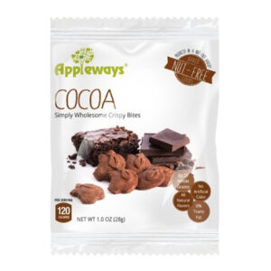 Appleways Cocoa Crispy Bites, 1 Ounce, 108 Per Case
