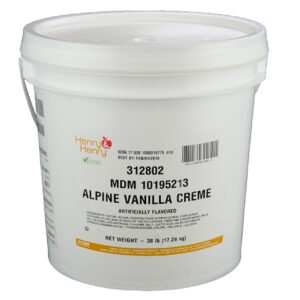 Henry And Henry Alpine Vanilla Crème, 38 Pounds