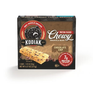 Kodiak Cakes Chocolate Chip Chewy Granola Bar, 6.17 Ounce, 12 Per Case