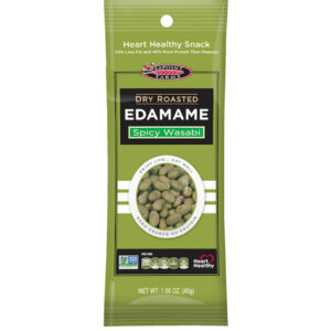 Seapoint Farms Spicy Wasabi Dry Roasted Edamame, 1.58 Ounce, 144 Per Case