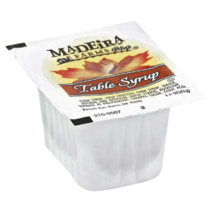 Madeira Farms Maple Syrup, 1.5 Ounce, 100 Per Case