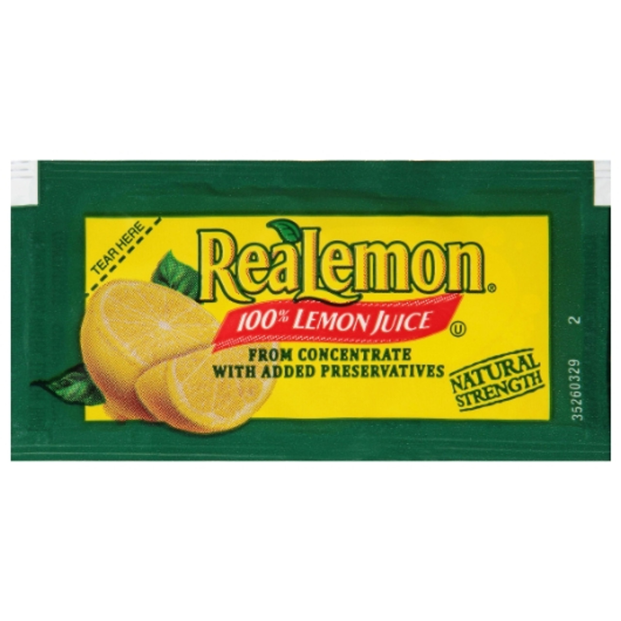Realemon Lemon Juice, 4 Gram, 200 Per Case