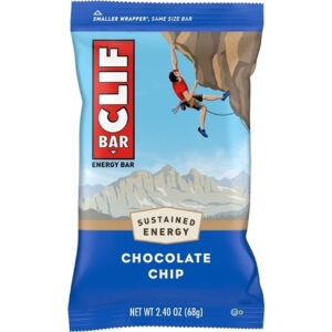 Clif Bar Chocolate Chip Energy Bar, 2.4 Ounces, 12 Per Box, 16 Per Case
