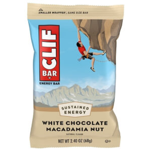 Clif White Chocolate Macadamia Snack Bar, 2.4 Ounce, 192 Per Case