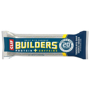 Clif Builders Chocolate Chip Cookie Dough Bar, 2.4 Ounce, 6 Per Box, 6 Per Case