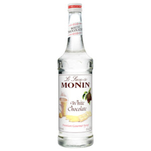 Monin White Chocolate Syrup, 750 Milileter, 12 Per Case