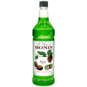 Monin Premium Kiwi Syrup, 1 Liter, 4 Per Case