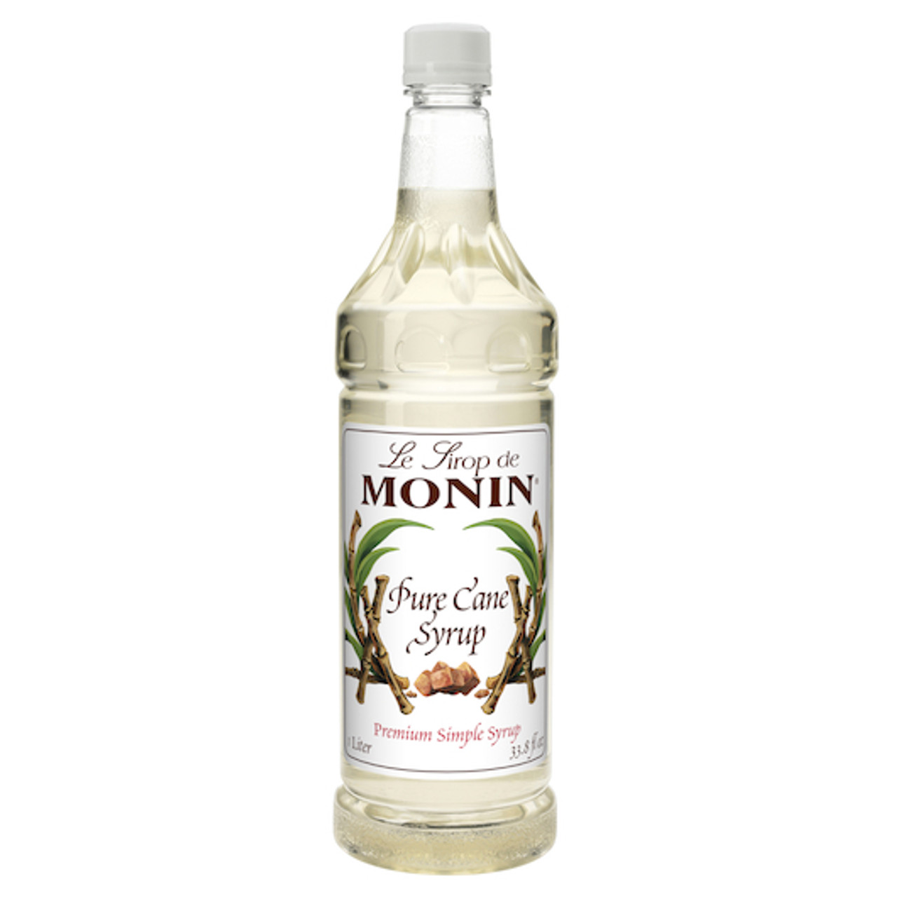 Monin Pure Cane Syrup, 1 Liter - 4 Per Case