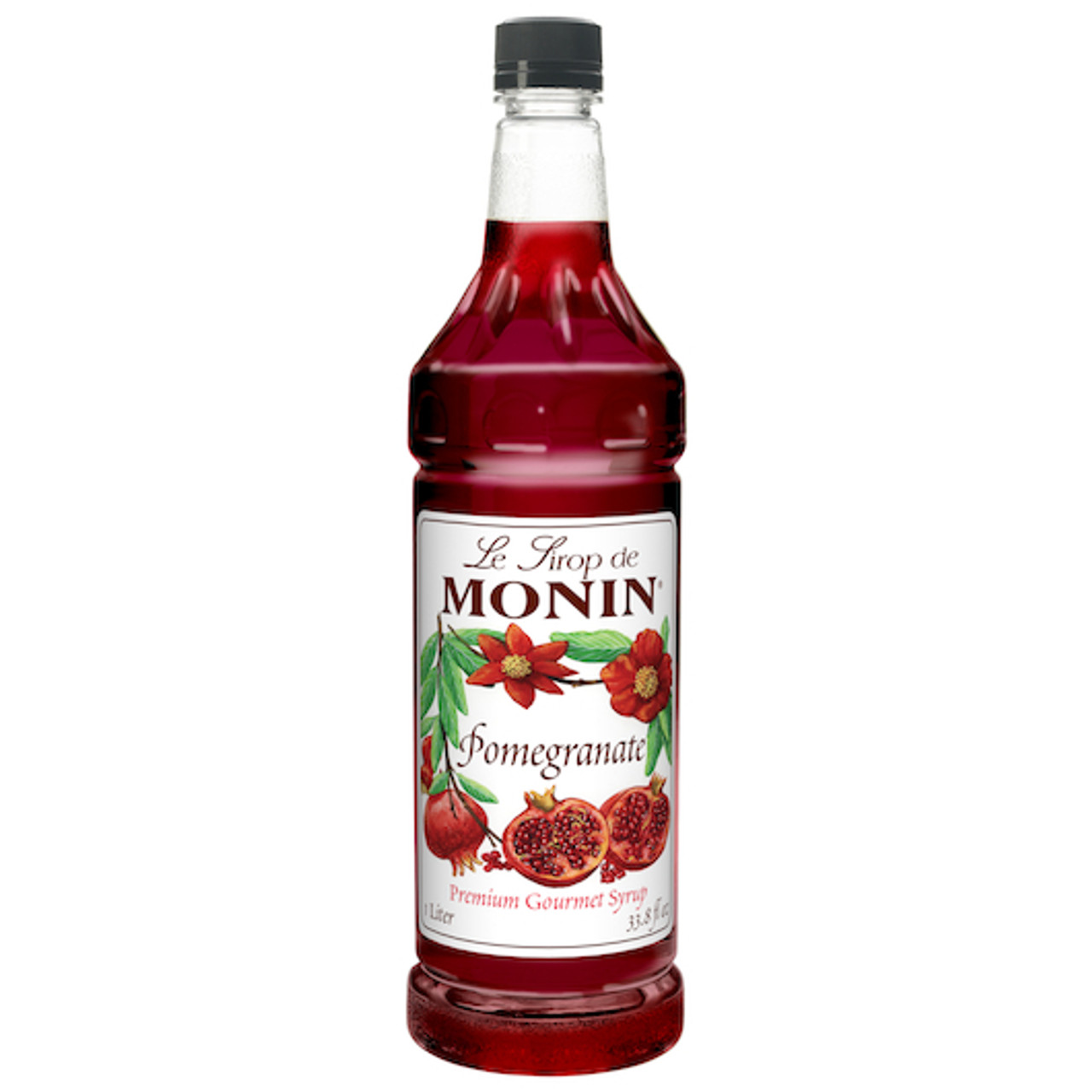 Monin Pomegranate Flavor Syrup, 1 Liter, 4 Per Case