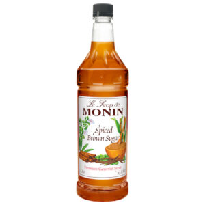 Monin Spiced Brown Sugar Syrup, 1 Liter, 4 Per Case