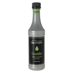 Monin Cucumber Concentrated Flavor, 375 ml, 4 Per Case