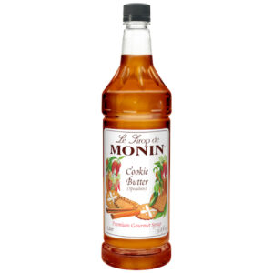 Monin Cookie Butter Syrup, 1 Liter, 4 Per Case