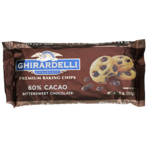Ghirardelli 60% Cacao Premium Baking Chocolate Chips -  Milk Chocolate And Caramel Flavor, 10 Ounce, 12/Case
