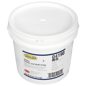 Allen White Donut & Roll Icing, 41 Pound, 1 Per Case