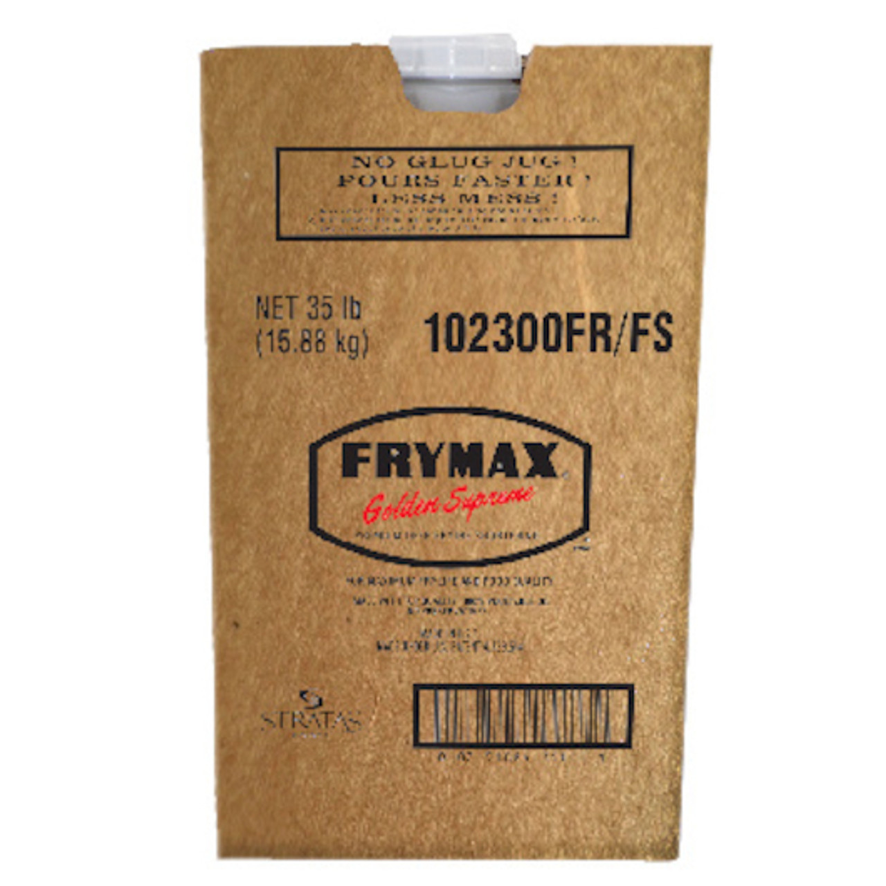 Frymax Golden Supreme Deep Frying Shortening, 35 Pounds, 1 Per Case