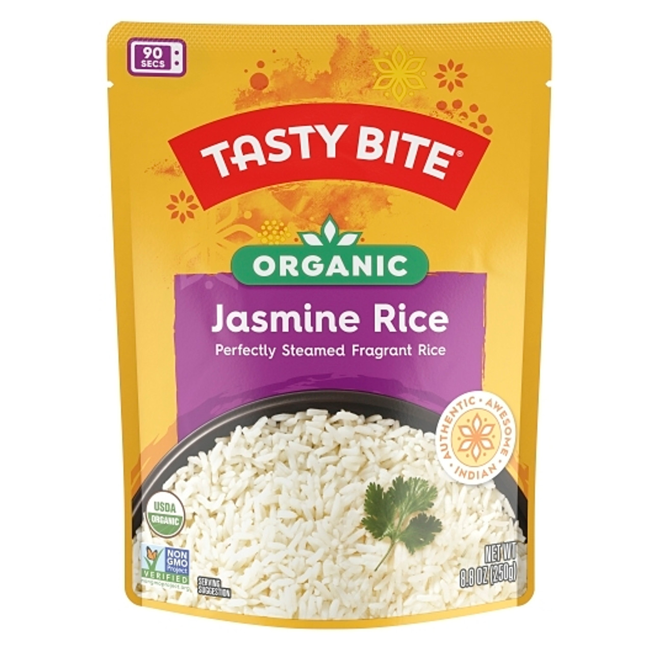 Tasty Bite Jasmine Rice, 8.8 Ounces, 12 Per Case
