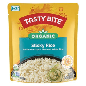 Tasty Bite Organic Sticky Rice, 8.8 Ounces, 12 Per Case