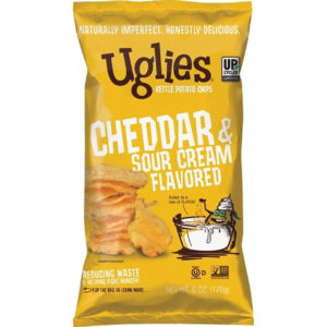 Uglies Cheddar & Sour Cream Kettle Chips Case, 6 Ounce, 12 Per Case