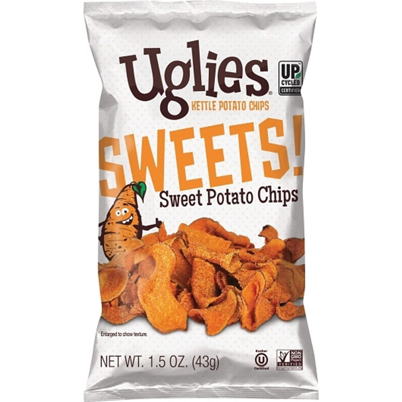 Uglies Sweet Potato Kettle Chips, 1.5 Ounce, 24 Per Case