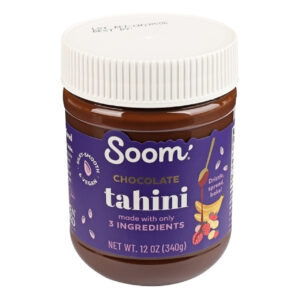 Soom Foods Chocolate Tahini Spread, 12 Ounce, 6 Per Case