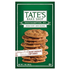 Tate s Bake Shop Walnut Chocolate Chip Cookies, 7 Ounces, 12 Per Case