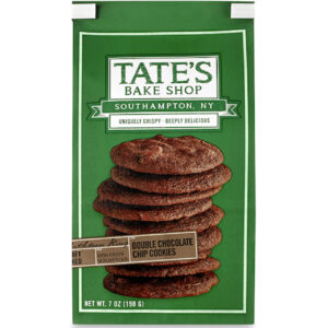 Tate s Bake Shop Double Chocolate Chip Cookies, 7 Ounces, 12 Per Case