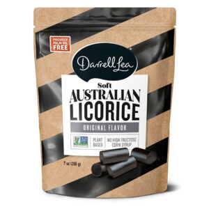 Darrell Lea Black Soft Licorice, 7 Ounce, 8 Per Case
