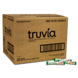 Truvia Sweetener Foodservice Stick, 1000 Count, 1 Per Case