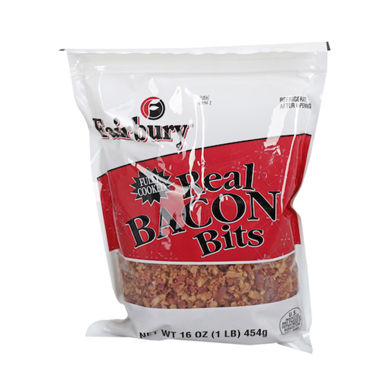 Fairbury Real Bacon Bits Salad Topping Bulk, 6 Pound, 1 Per Case