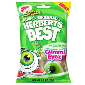 Herbert s Best 3D Gummy Candy Combination Display, 72 Count, 1 Per Case