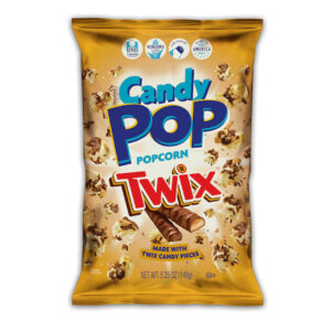 Candy Pop Twix Candy Coated Popcorn, 5.25 Ounce, 12 Per Case