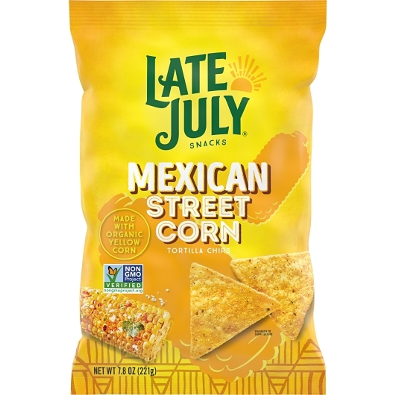 Late July Clasico Mexican Street Corn Tortilla Chips, 7.8 Ounces, 12 Per Case