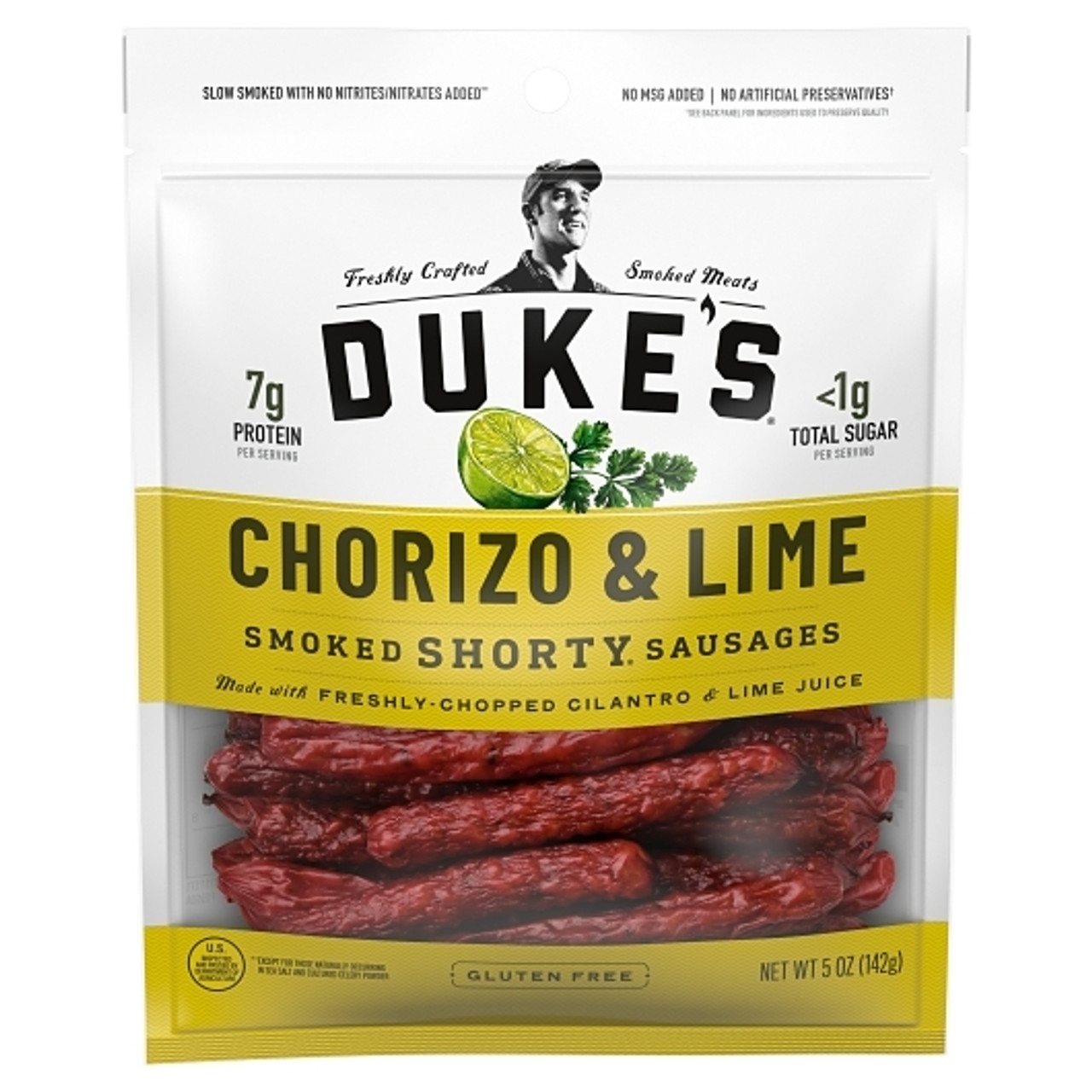 Dukes Chorizo And Lime Pork Sausages, 5 Ounces, 8 Per Case