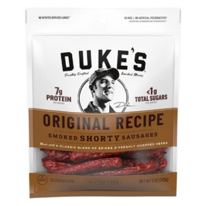 Duke s Original Recipe Smoked Shorty Sausages, 5 Ounce, 8 Per Case