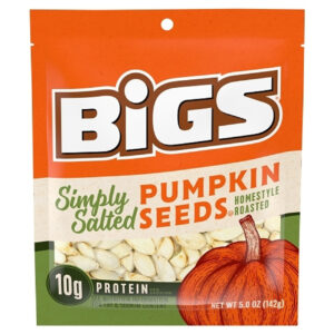 Bigs Lightly Salted Pumpkin Seeds, 5 Ounces, 12 Per Case