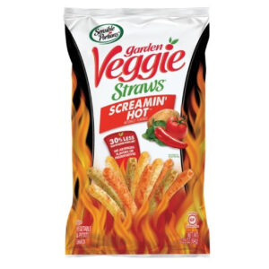Sensible Portions Veggie Straws Screamin Hot, 6 Each, 6 Per Case