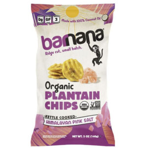 Barnana, Pbc Pink Salt Cassava Chips Case, 140 Gram, 6 Per Case
