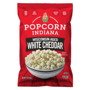Popcorn Indiana White Cheddar, 5.75 Ounce, 12 Per Case