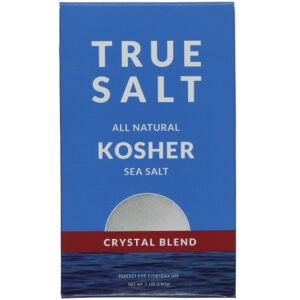 True Salt Crystal Blend Kosher Sea Salt Boxes, 3 Pound, 9 Per Case