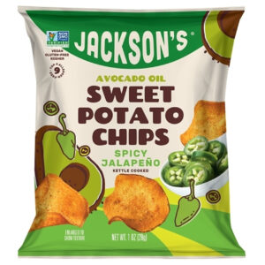 Jacksons Honest Sweet Potato Avocado Oil Spicy Jalapeno Case, 50 Per Case