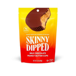 Skinny Dipped Milk Chocolate Peanut Butter Cups, 3.17 Ounce, 10 Per Case