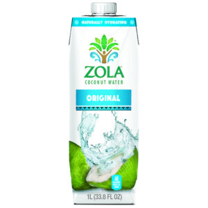 Zola Coconut Water, 33.8 Fluid Ounces, 12 Per Case