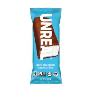 Unreal Brands Dark Chocolate Coconut Bar, 0.081 Pound, 72 Per Case