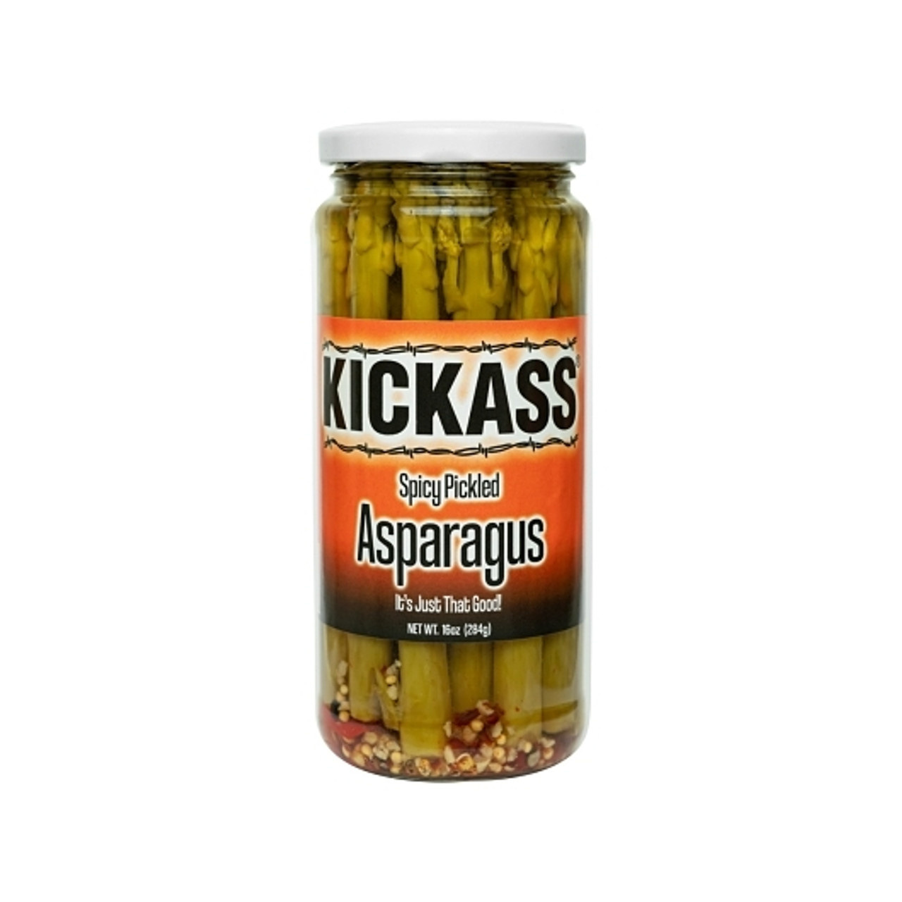 Kickass Spicy Pickled Asparagus, 16 Ounce, 12 Per Case