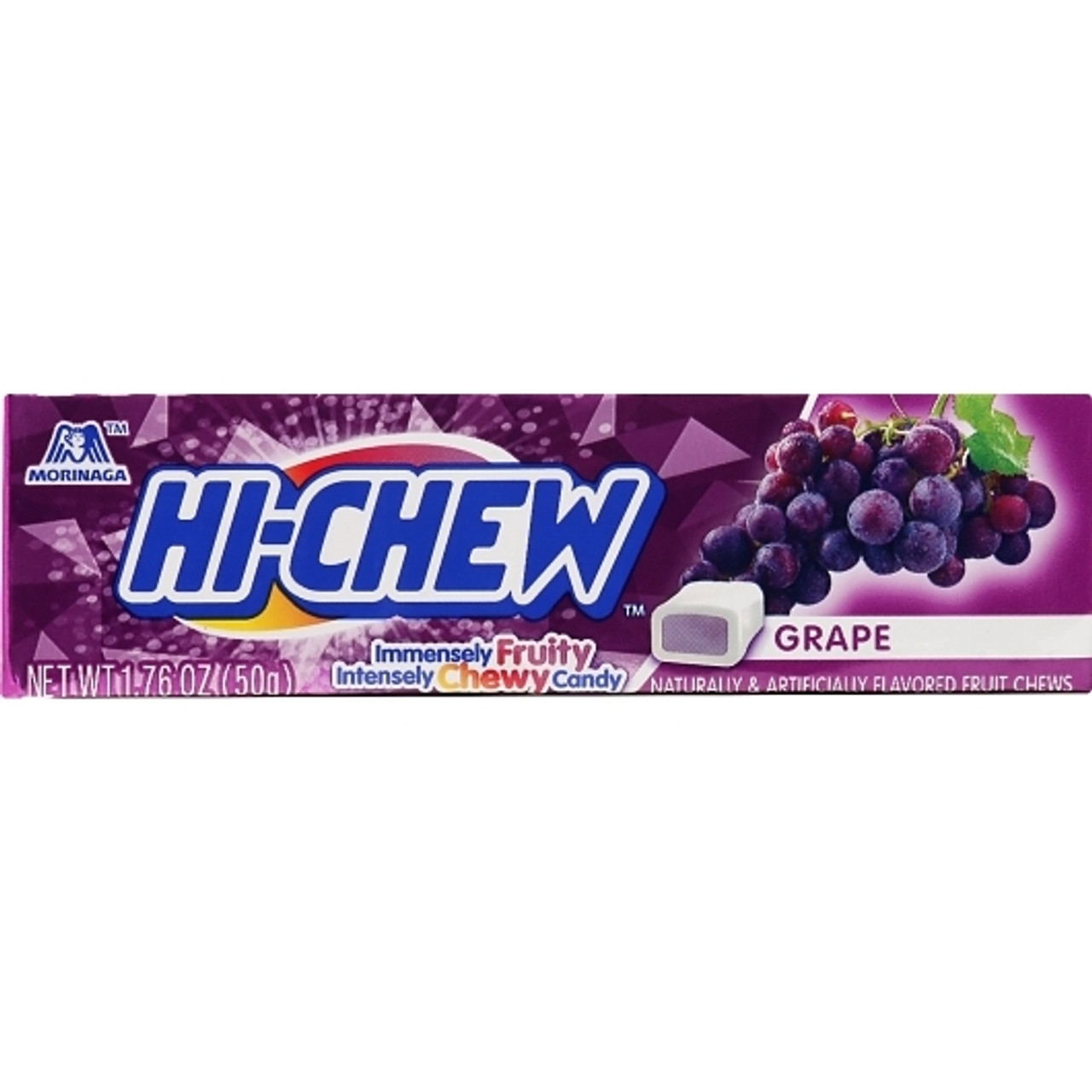 Hi-Chew Grape Master Case Stick, 1.76 Ounce, 15 Per Box, 12 Per Case