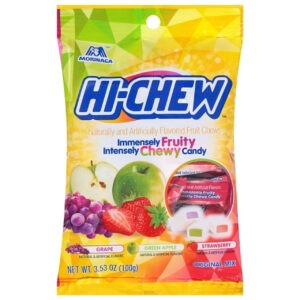 Hi-Chew Original Mix Candy Peg Bag, 3.53 Ounce, 6 Per Case