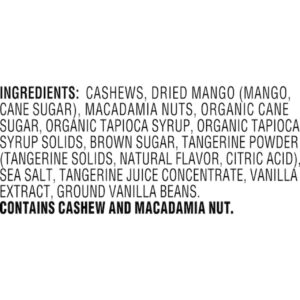 Sahale Sahale Tangerine Vanilla Cashew Macadamia, 4 Ounces, 6 Per Case